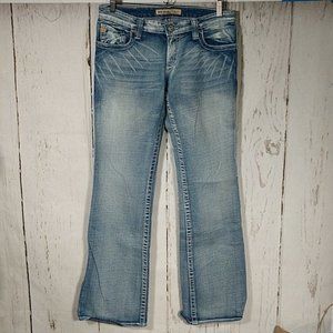 Big Star Casey K Low-Rise Boot Cut Jeans 30 Long